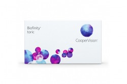 عدسات لاصقة Biofinity Toric شهرية للاستجماتيزم ( للإنحراف ) - 3 عدسات في العلبة